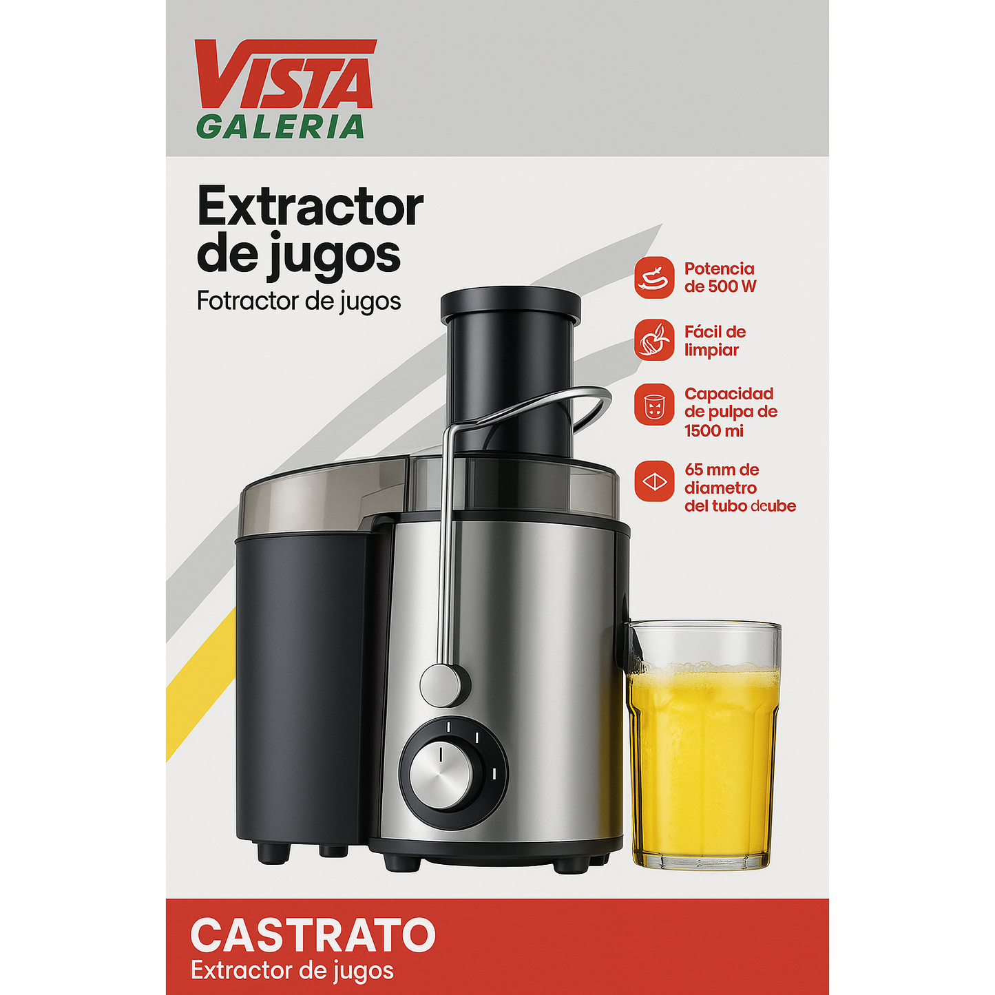 Extractor de Jugo Vista - Guakíaiena