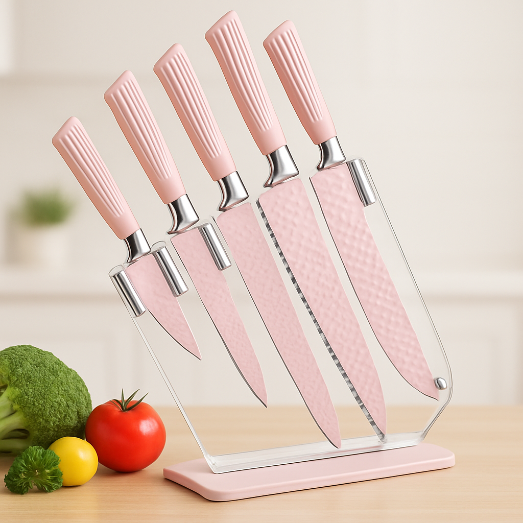 Set de Cuchillos Rosado - Guakíaiena