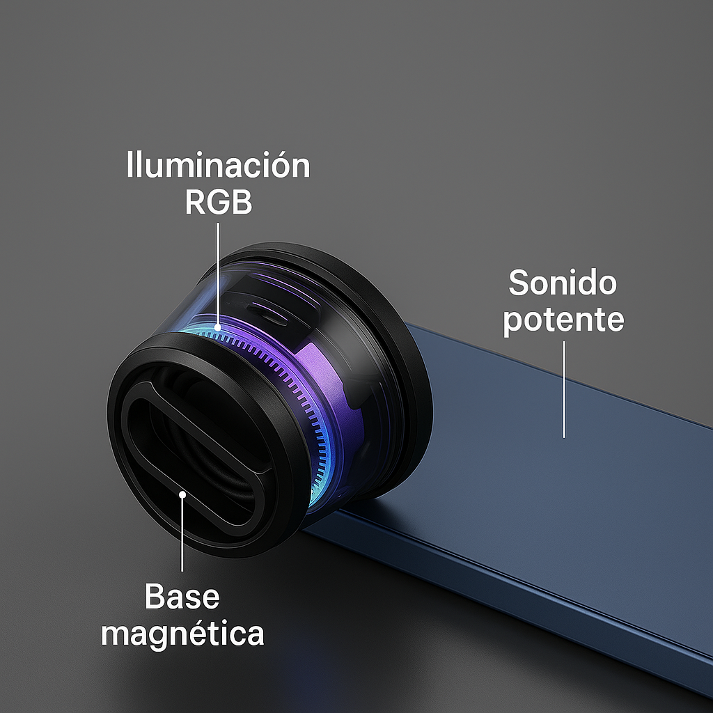 Mini Altavoz Magnético - Guakíaiena