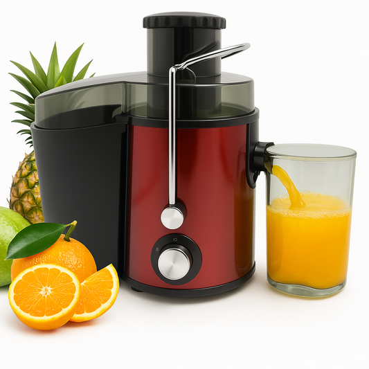 Extractor Exprimidor De Jugo Eléctrico Frutas Color Rojo - Guakíaiena
