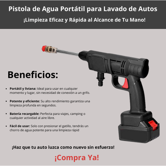 Pistola de Agua Portátil - Guakíaiena